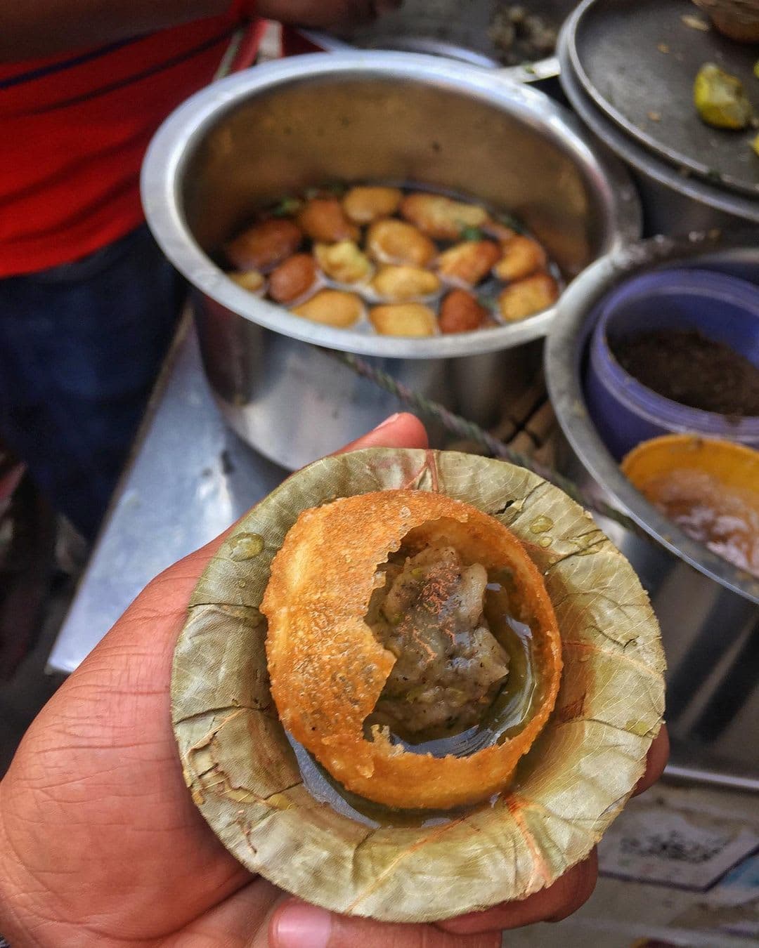 Lala ji Gol Gappe, spot famous for its Pani Puri in Tripoliya Bazar, Jaipur - Thela Khojo